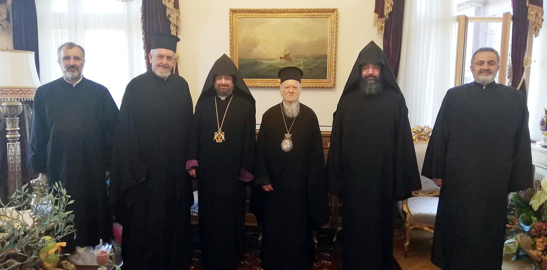 Պատրիարք Հայրը այցելեց Յունաց Պատրիարքին