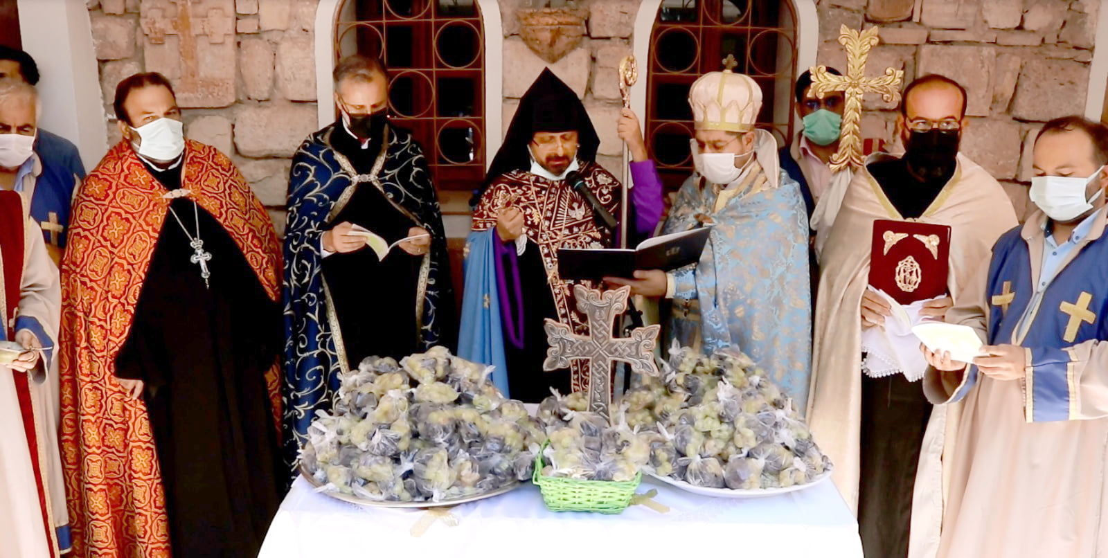Մուսա Լերան բարձունքին տաղաւարի ս․ պատարագ
