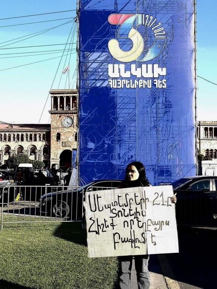 Թուրք զինուորը Հայաստանի հողին վրայ կը զբօսնու… Իսկ մենք անկախութիւն կ՛երազենք (21 սեպտեմբեր 1991)