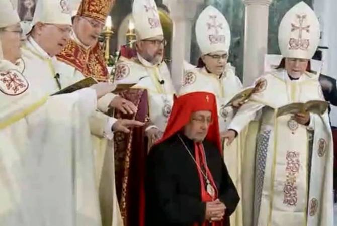 Տեղի ունեցավ  Տանն Կիլիկիո Կաթողիկէ Հայոց 21-րդ Կաթողիկոս Պատրիարքի գահակալության արարողությունը