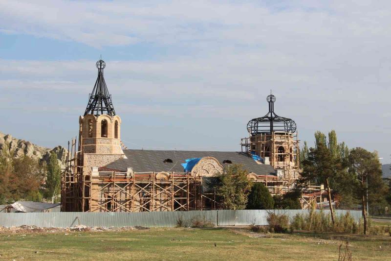 Կարինում գտնվող Օլթուի ռուսական եկեղեցում վերականգման աշխատանքներ են ընթանում