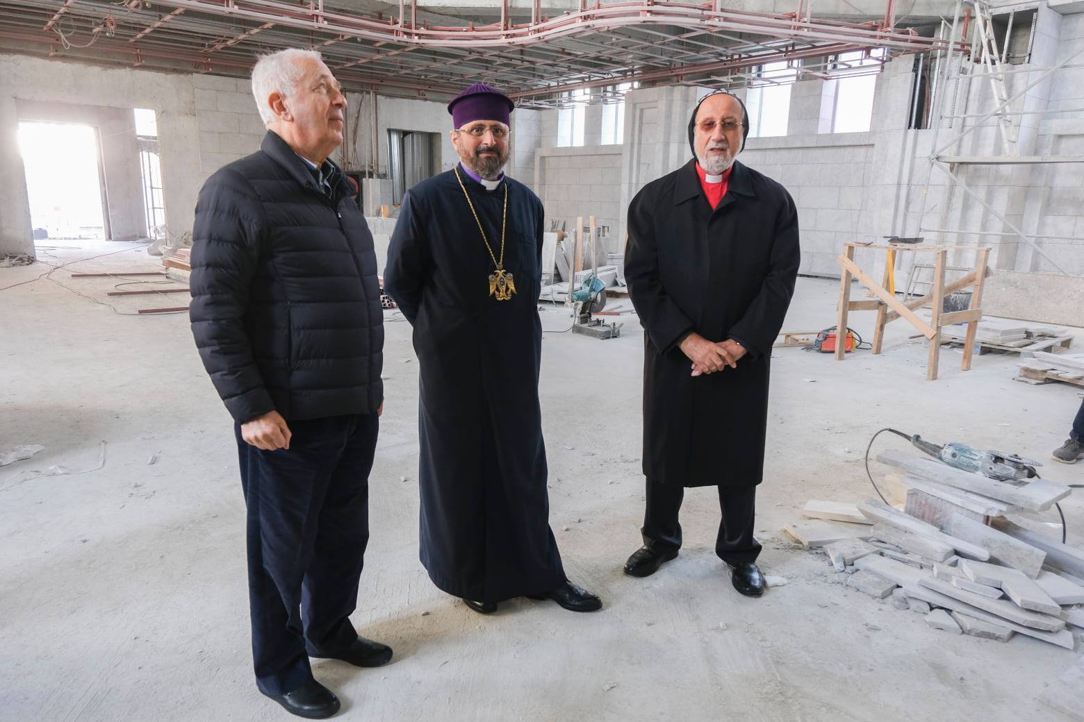 Պատրիարք Հայրը ասորւոց եկեղեցին այցելեց