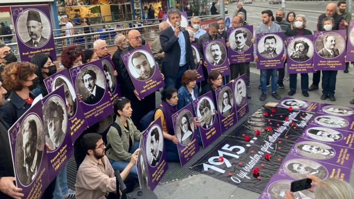 Պոլսոյ մէջ յարգանքի տուրք մատուցուած է Հայոց Ցեղասպանութեան զոհ հայ մտաւորականներու յիշատակին