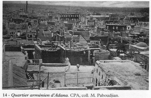 Թուրքական կայքէջի անդրադարձը Ադանայի 1909 թ․ կոտորածին