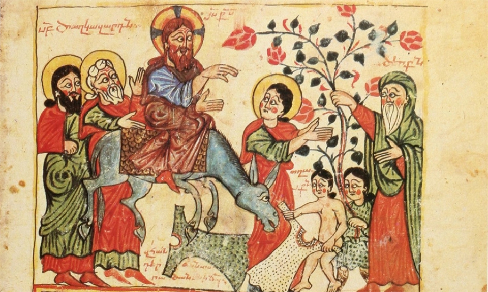 Ծաղկազարդը նշուեցաւ Սամաթիոյ մէջ