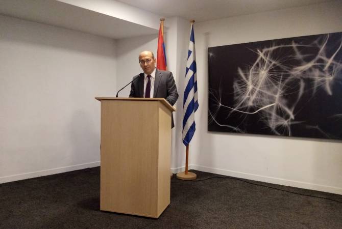 Հայերը բնաջնջվել են իրենց ծագման համար. Հունաստանում ՀՀ դեսպանը՝ Ցեղասպանության 107-րդ տարելիցի միջոցառմանը