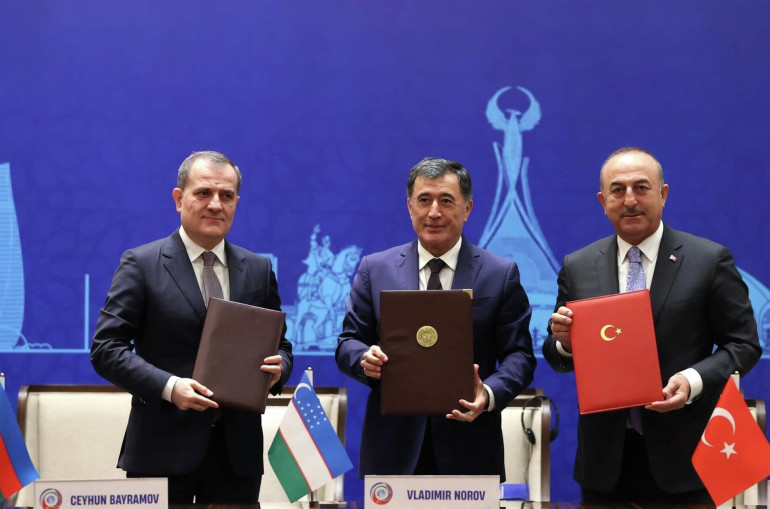 Թուրքիան, Ադրբեջանը և Ուզբեկստանը ստորագրել են Տաշքենդի հռչակագիրը