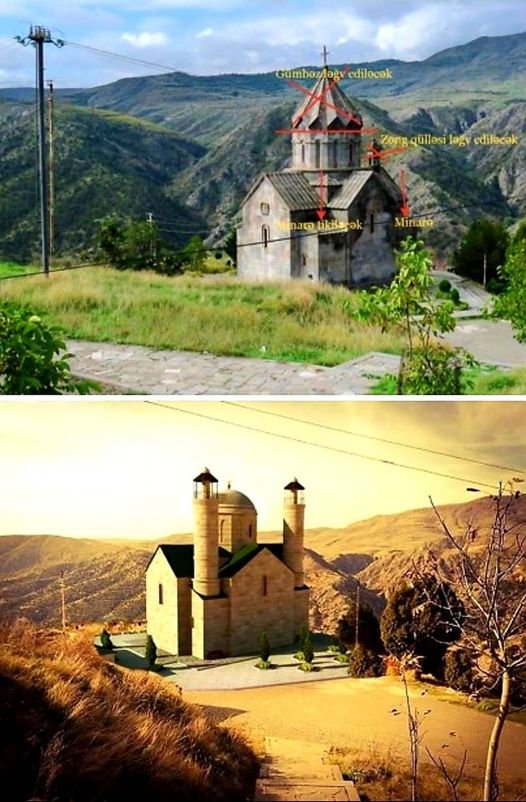 Ազրպէյճանը Բերձորի Սուրբ Համբարձում եկեղեցին մզկիթի վերածելու նախագիծ մշակած է