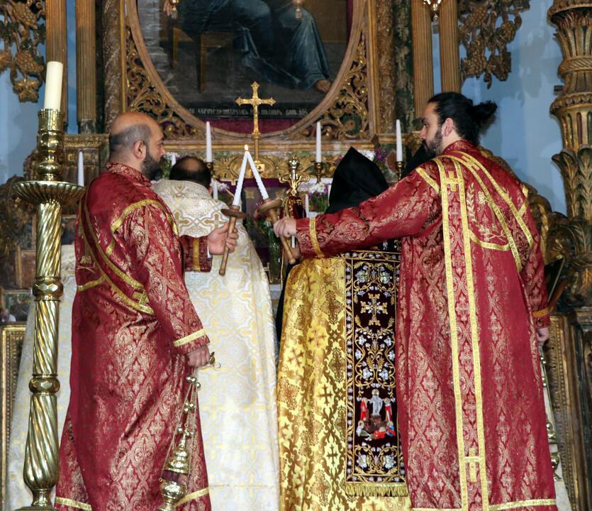 Կեսարիայի հայկական եկեղեցում Միջինքի առթիվ սուրբ պատարագ է մատուցվել (տեսանյութ)