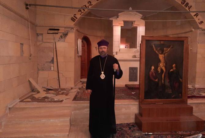 Պոլսո հայոց պատրիարքն այցելել է աղետի գոտի