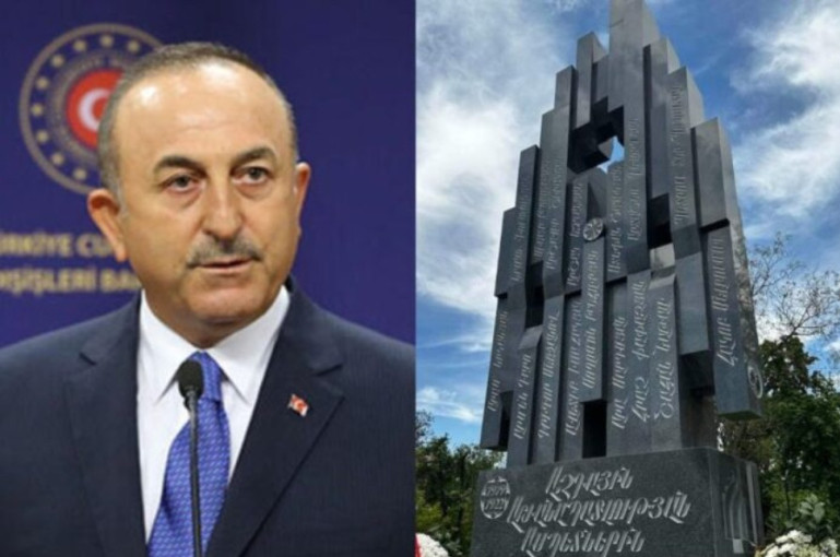 Ակնկալում ենք, որ Երևանը կուղղի այս «սխալը». Չավուշօղլուն՝ «Նեմեսիս»-ի հուշարձանի բացման մասին