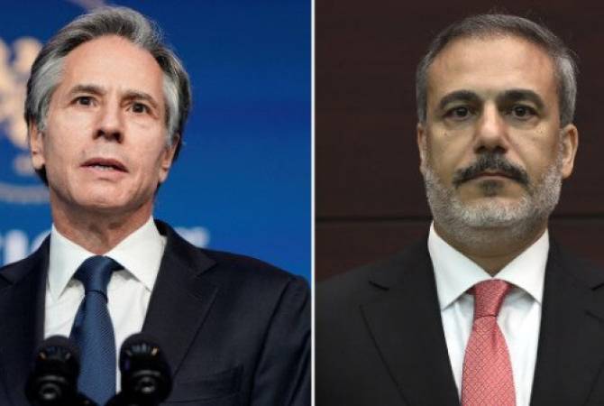 ԱՄՆ պետքարտուղարն ու Թուրքիայի նորանշանակ արտգործնախարարը անդրադարձել են Հայաստանի և Ադրբեջանի հարաբերություններին