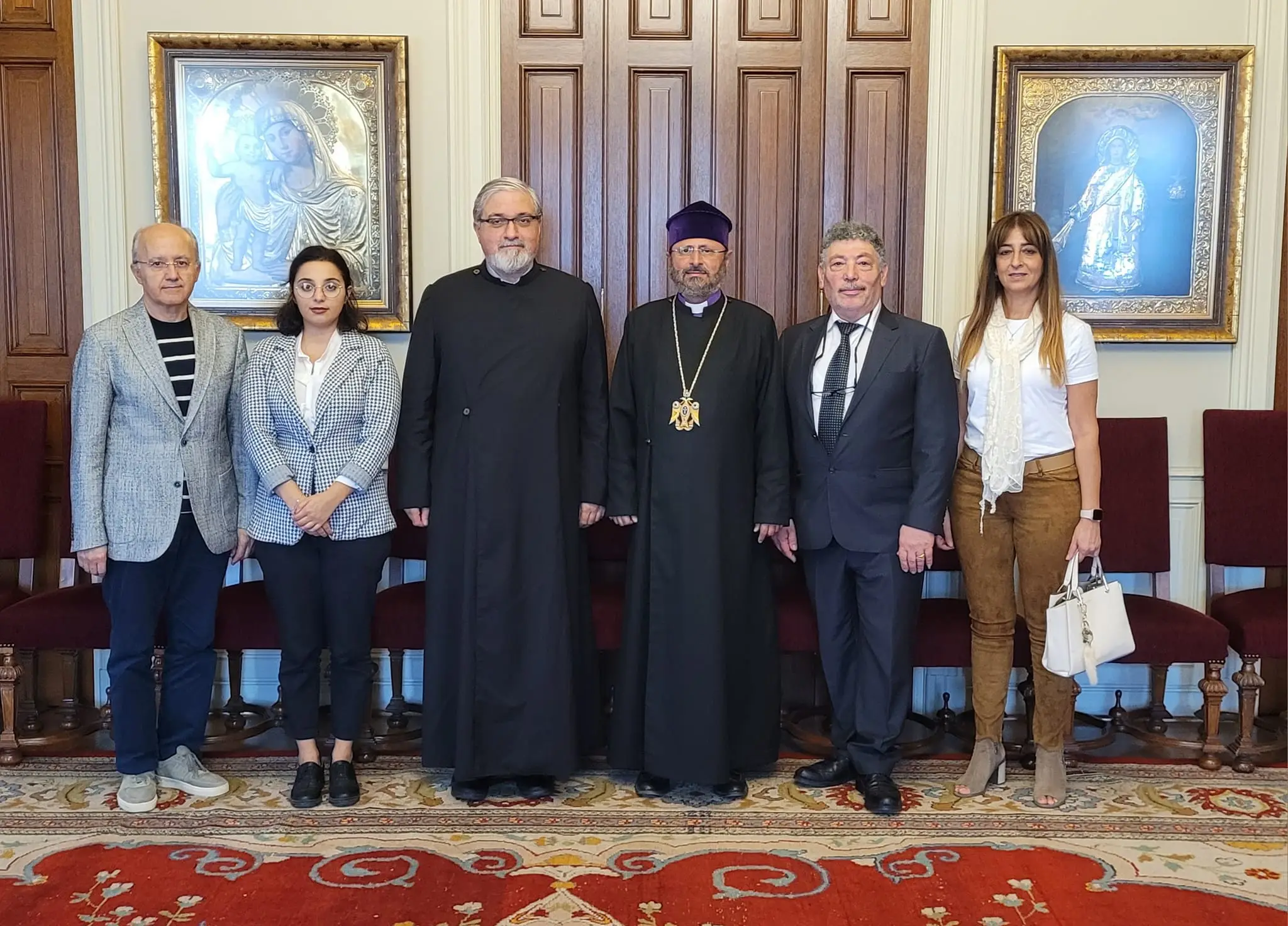 Մալաթիոյ Հայրենակցական Միութեան վարիչներու այցը
