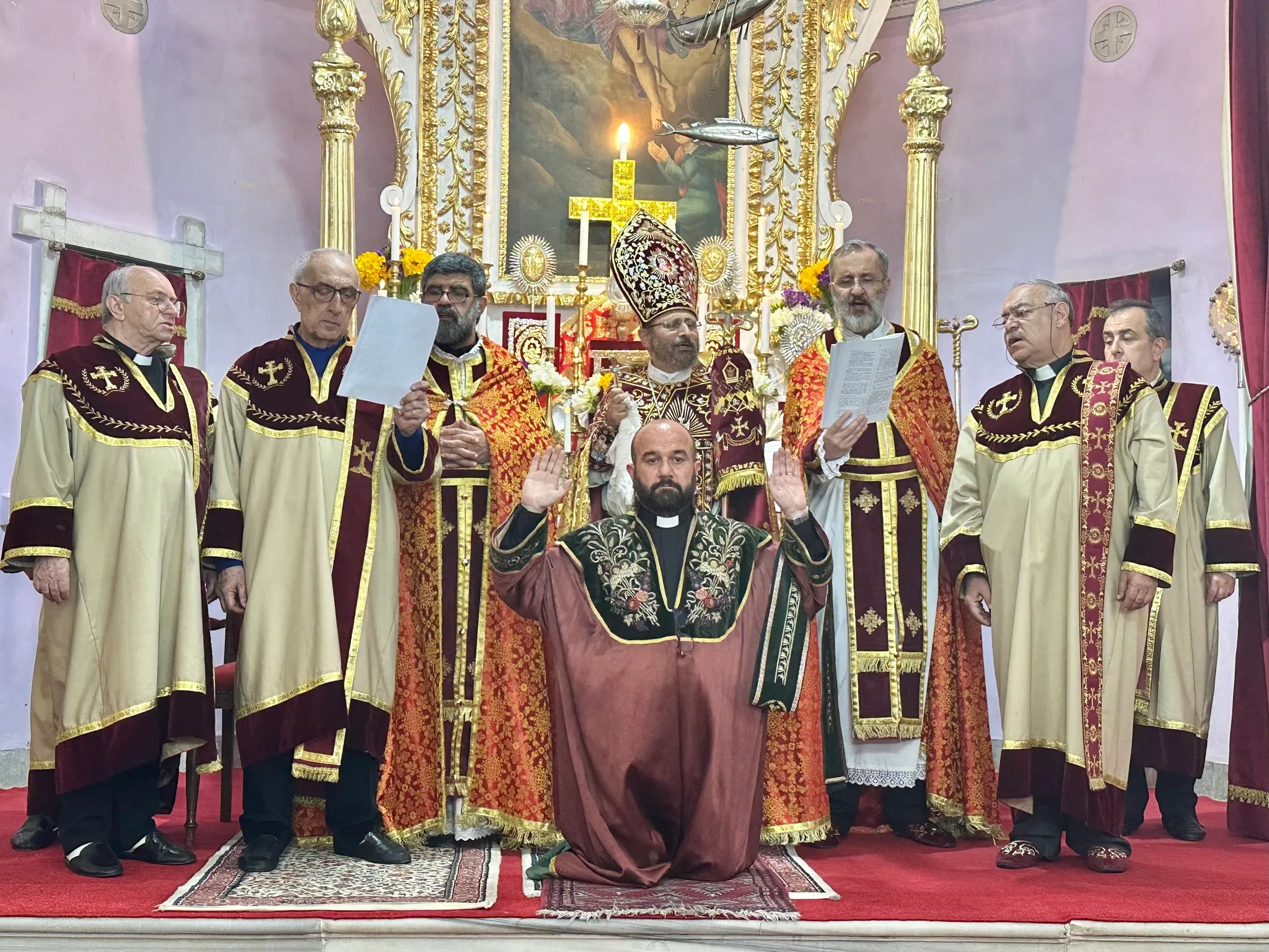 Նոր Կիրակին նշուեցաւ Գումգաբուի դրսի եկեղեցւոյ մէջ