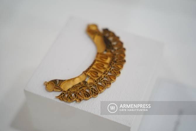 Պատմության գանձերը. Ք․ա․6-5-րդ դարերին թվագրվող թռչնակերպ ծայրերով ոսկյա կրծքազարդը՝ տարածաշրջանում զարգացած ոսկերչության խորհրդանիշ