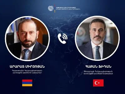 Միրզոյանը եւ Ֆիդանը անդրադարձել են Հայաստանի և Թուրքիայի միջև հարաբերությունների կարգավորման գործընթացին