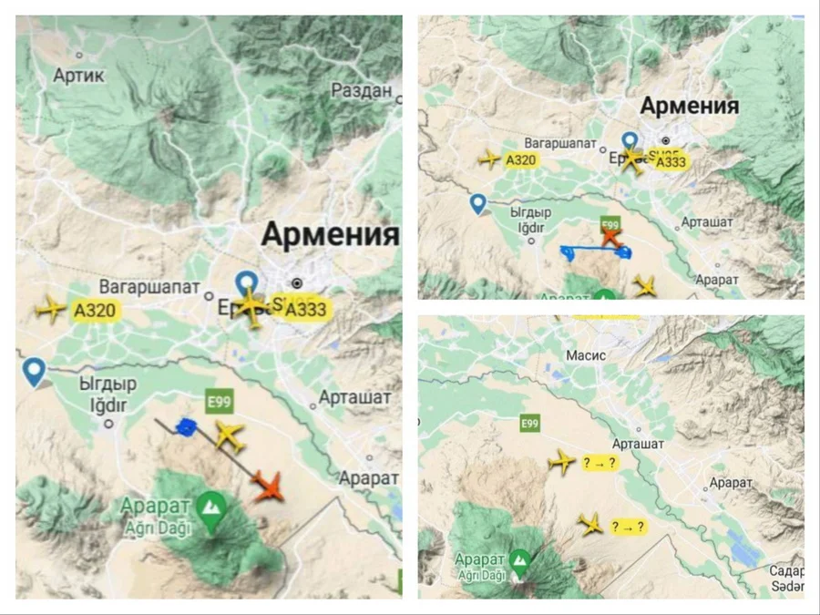 Թուրքական 2 անհայտ օբյեկտներ հետախուզական թռիչքներ են իրականացրել Հայաստանի հետ սահմանին