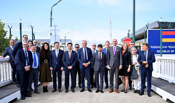ԵՄ երկրների դեսպանները շրջայց են կատարել Մարգարայի անցակետում