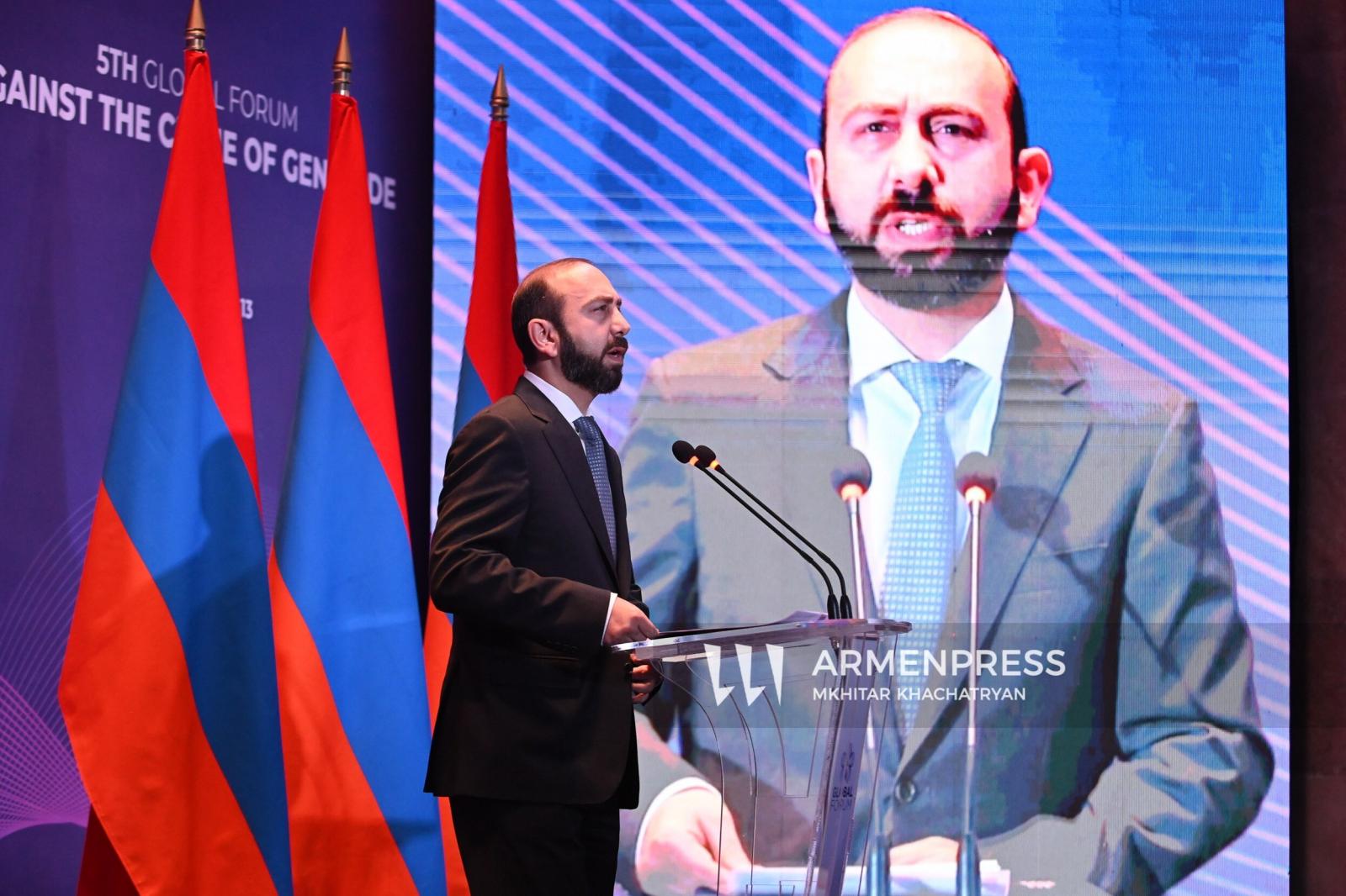 Ականատես ենք լինում ցեղասպանական դրսևորումների ազդակների, որոնք խոսում են մարդկության դեմ հասունացող նոր հանցագործությունների մասին. Արարատ Միրզոյան