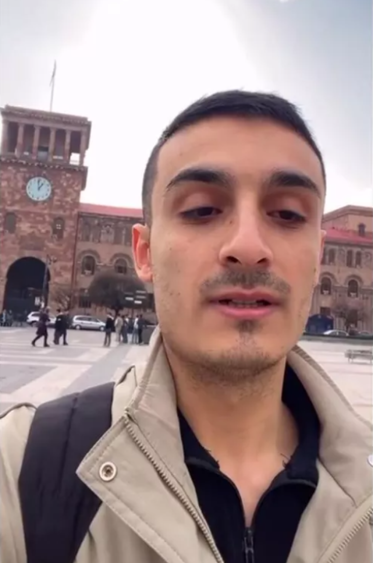 Թnւրք բլոգերի՝ Երևանից տեսանյութի հրապարակումից հետո ՔԿ-ում գործ է հարուցվել