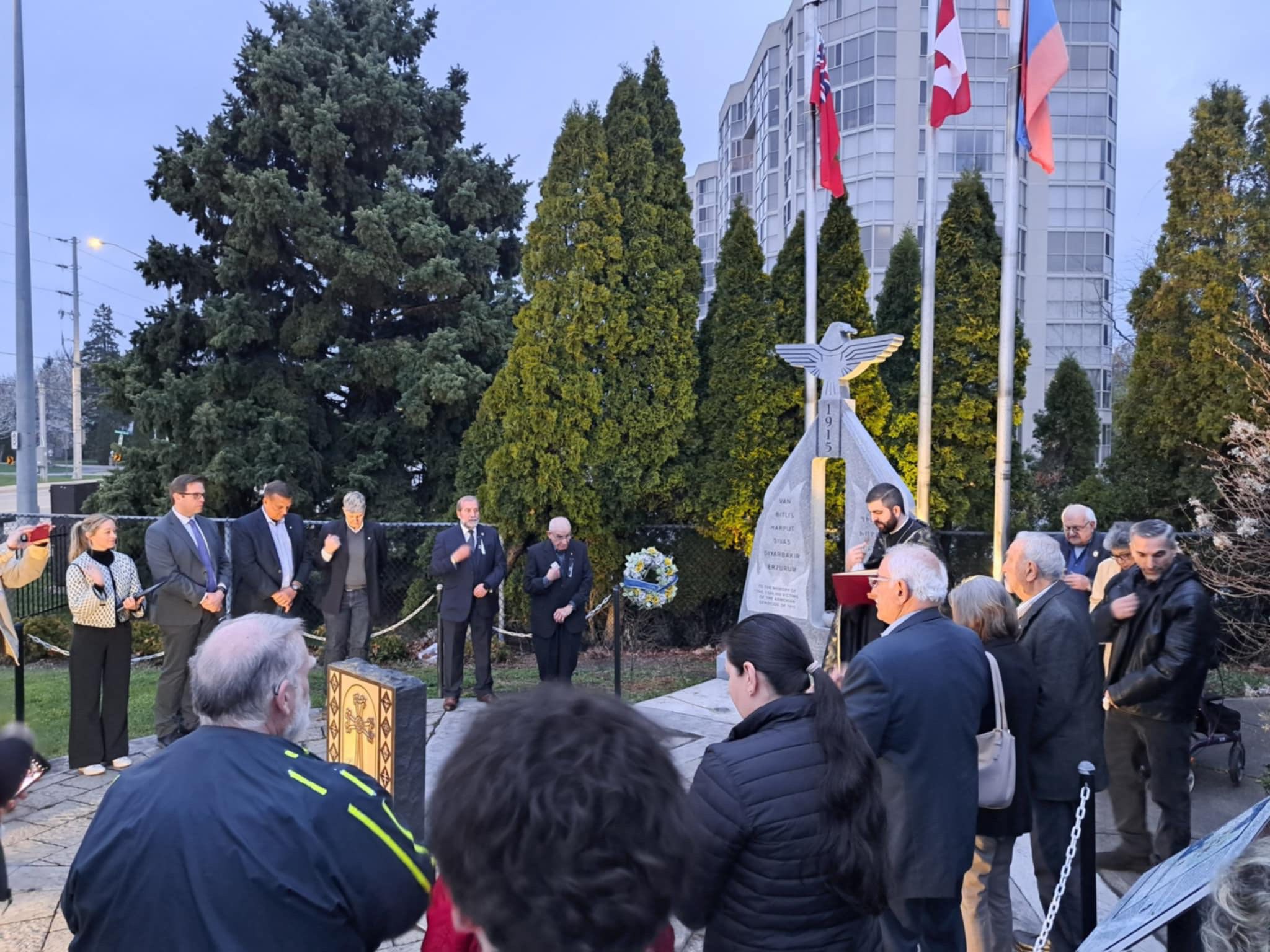 Հայոց Ցեղասպանութեան 110-րդ ամեակի ոգեկոչում Սենթ Գաթրինզի մէջ