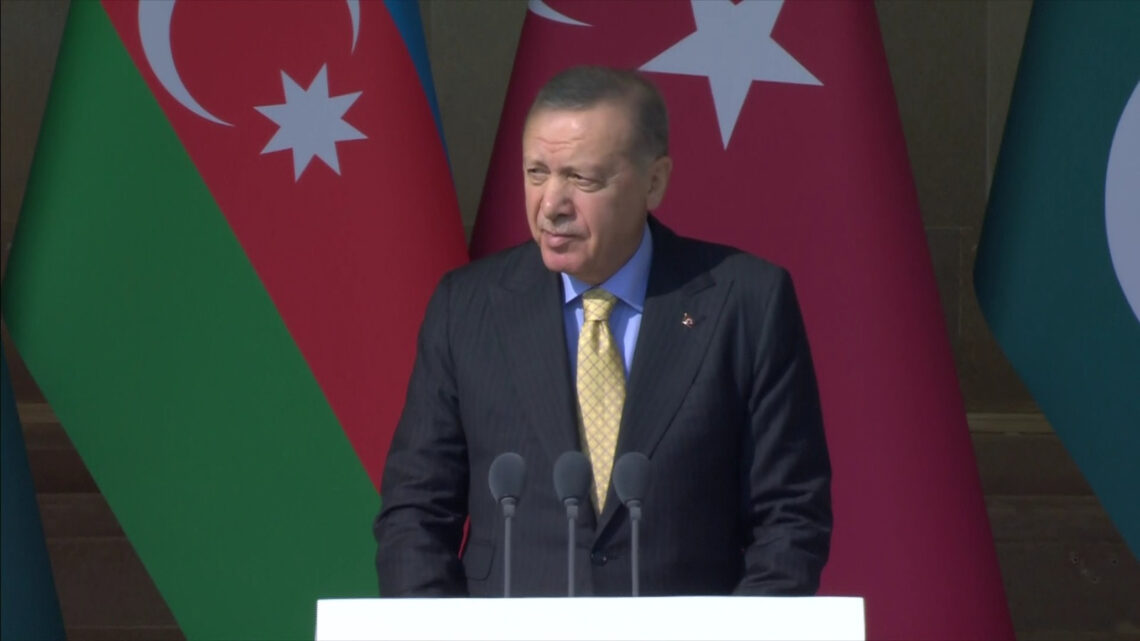 Էրդողանի ելույթը Բաքվում