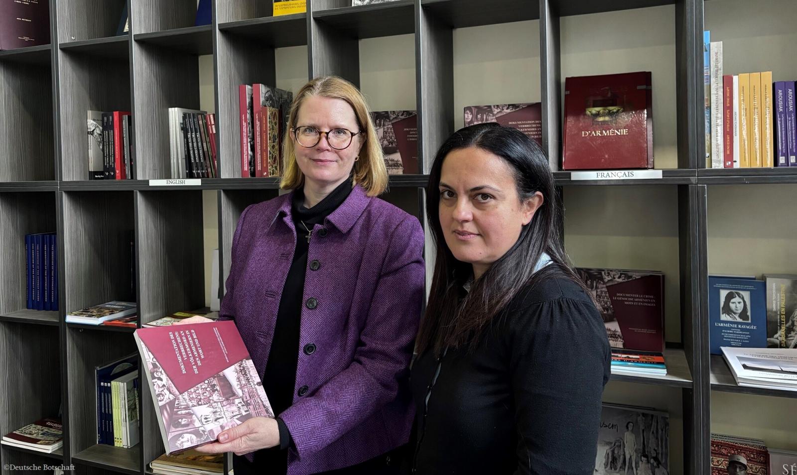 Հայաստանում Գերմանիայի դեսպանն այցելել է Հայոց ցեղասպանության թանգարան-ինստիտուտ