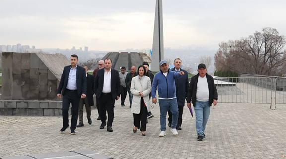 Ցեղաuպանnւթեան յուշահամալիր աշխատանքները Աւարտած պիտի ըլլան ապրիլ 24ին