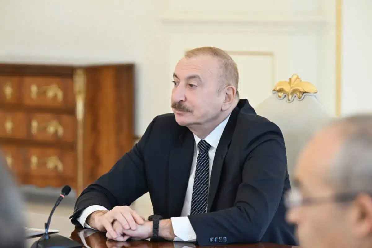 Ալիեւ Շուշիի մէջ կայացած համաժողովի մասնակիցներուն յղուած աւղերձի մը մէջ յիշատակած է «Զանգեզուրի միջանցքը»