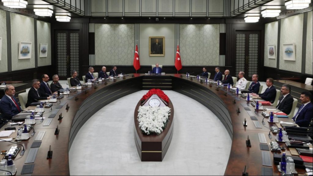 Թուրքիայի ազգային անվտանգության խորհուրդը քննարկել է տարածաշրջանի անվտանգության հարցերը